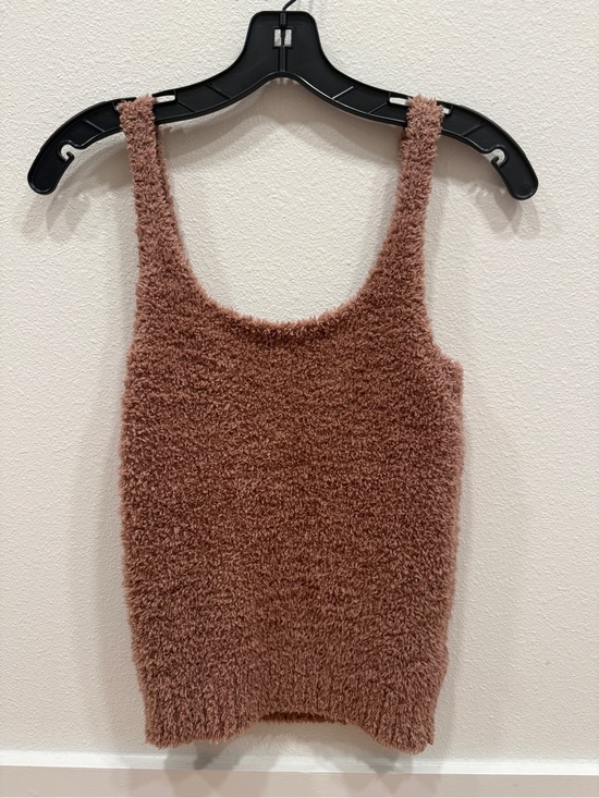 SKIMS Tops - SKIMS Cozy Fuzzy Tank Top in Dusty Rose